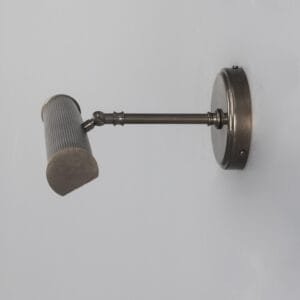 Bilbury 50cm Adjustable Brass Picture Light | Choice of Reeded Brass Finishes Picture & Poster Lights Great Lighting UK Ltd