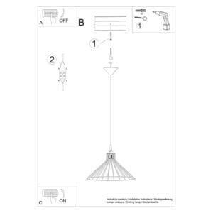 Eda Pendant Light Dining Table Pendant Lights Great Lighting UK Ltd
