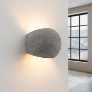 Wall Lamp Globe Concrete Concrete Wall Lights Great Lighting UK Ltd