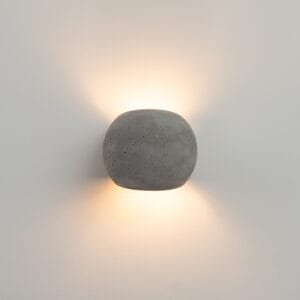 Wall Lamp Globe Concrete Concrete Wall Lights Great Lighting UK Ltd