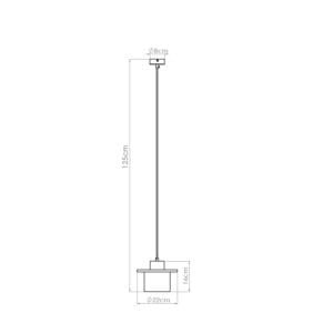 Mab Concrete & Wood Pendant Light Concrete Lighting Great Lighting UK Ltd