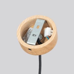 Mab Concrete & Wood Pendant Light Concrete Lighting Great Lighting UK Ltd