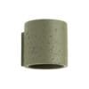 Orbis Concrete Wall Light - Olive Green Uncategorized Great Lighting UK Ltd