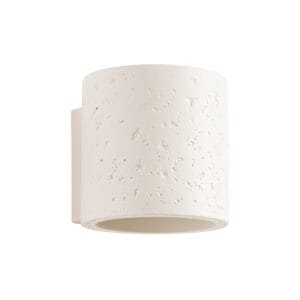 Orbis Concrete Wall Light - Sand Concrete Lighting Great Lighting UK Ltd