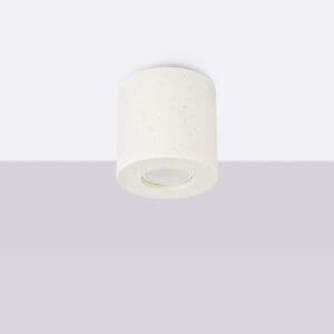 Orbis Concrete Ceiling Light - Sand Uncategorized Great Lighting UK Ltd