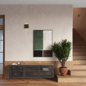 Vanta Wall Light - Olive Green Bedroom Wall Lights Great Lighting UK Ltd