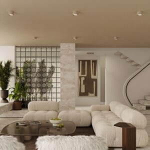 MODO 3 Taupe Ceiling Light Uncategorized Great Lighting UK Ltd
