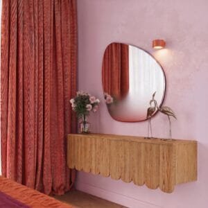 MODO 1 Red Ochre Wall Light Uncategorized Great Lighting UK Ltd