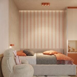 MODO 3 Red Ochre Ceiling Light Uncategorized Great Lighting UK Ltd