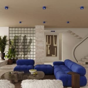 MODO 2 Ultramarine Ceiling Light Uncategorized Great Lighting UK Ltd