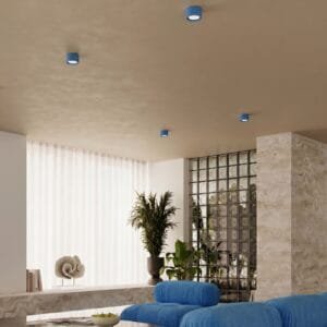 MODO 1 Azure Ceiling Light Single Kitchen Spotlights Great Lighting UK Ltd