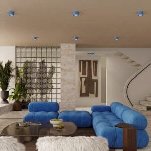 MODO 3 Azure Ceiling Light Uncategorized Great Lighting UK Ltd