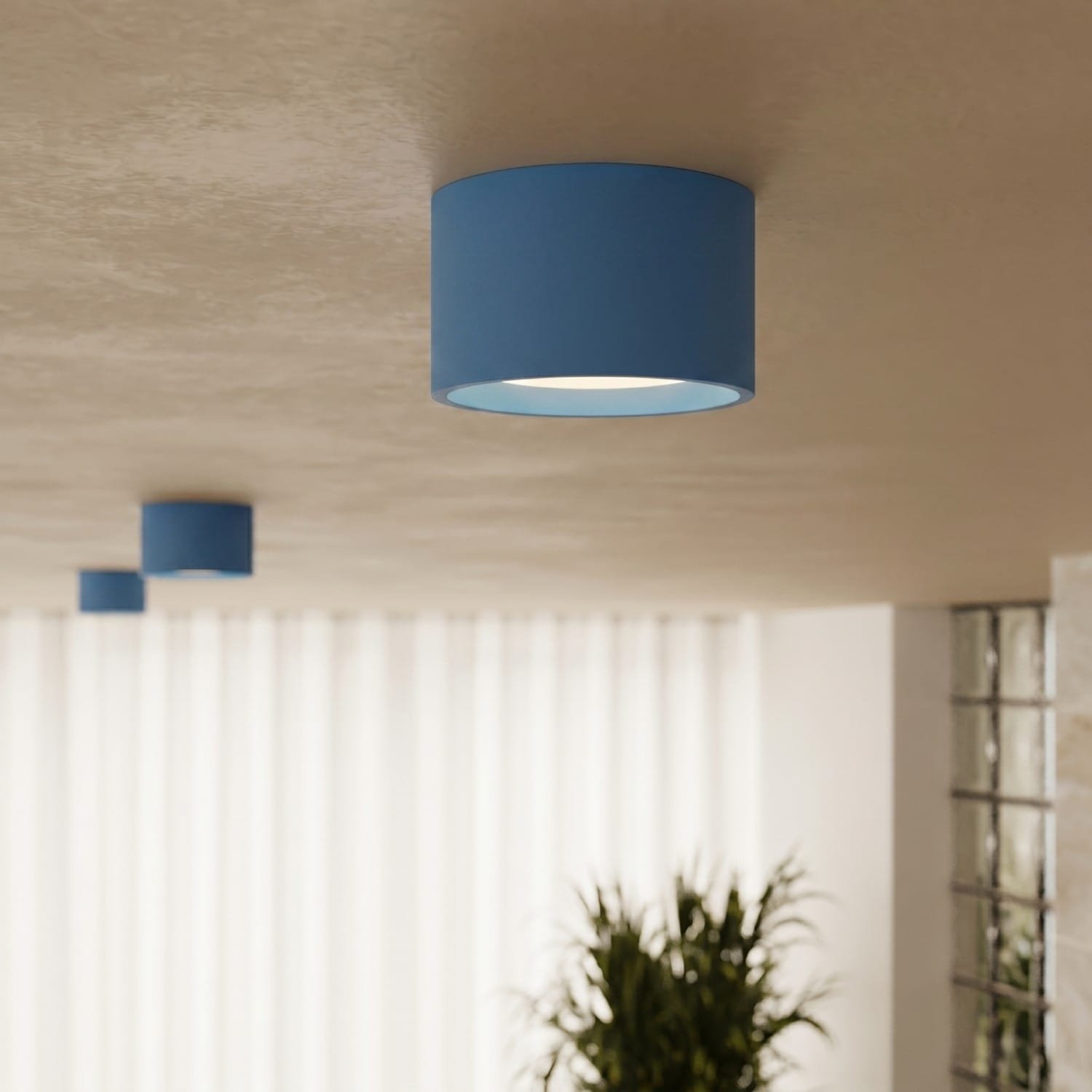 MODO 3 Azure Ceiling Light Uncategorized Great Lighting UK Ltd
