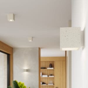 Quad Concrete Wall Light - Sand Concrete Lighting Great Lighting UK Ltd