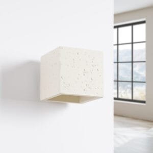 Quad Concrete Wall Light - Sand Concrete Lighting Great Lighting UK Ltd