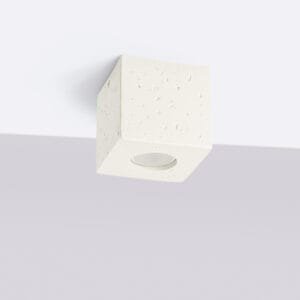 Quad Concrete Ceiling Light - Sand Box Wall Lights Great Lighting UK Ltd