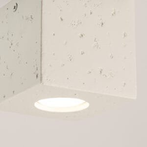 Quad Concrete Ceiling Light - Sand Box Wall Lights Great Lighting UK Ltd