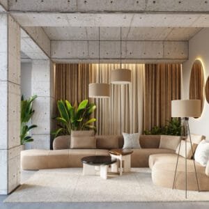 Nevia Cylinder Pendant Light - Natural Bedroom Pendant Lights Great Lighting UK Ltd