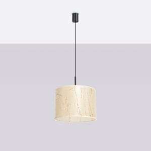 Nevia Cylinder Pendant Light - marble New Arrivals Great Lighting UK Ltd