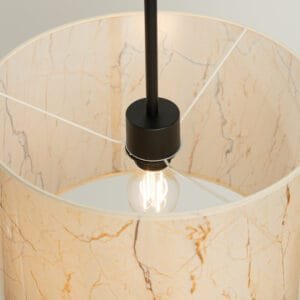 Nevia Cylinder Pendant Light - marble New Arrivals Great Lighting UK Ltd
