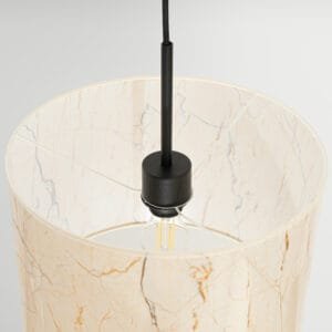 Nevia Cylinder Pendant Light - marble New Arrivals Great Lighting UK Ltd