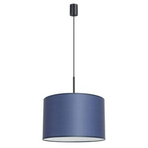 Nevia Cylinder Pendant Light - navy Bedroom Pendant Lights Great Lighting UK Ltd