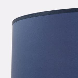 Nevia Cylinder Pendant Light - navy Bedroom Pendant Lights Great Lighting UK Ltd