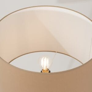 Nevia Tripod Floor Light - Natural Floor Lamps Great Lighting UK Ltd