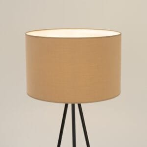 Nevia Tripod Floor Light - Natural Floor Lamps Great Lighting UK Ltd