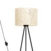 Nevia Tripod Floor Light - Marble  Great Lighting UK Ltd