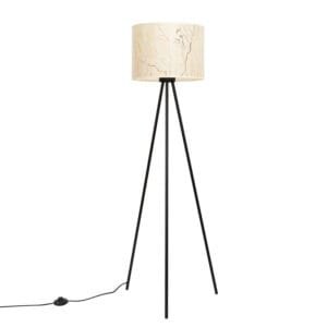 Nevia Tripod Floor Light - Marble Floor Lamps Great Lighting UK Ltd