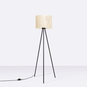 Nevia Tripod Floor Light - Marble Floor Lamps Great Lighting UK Ltd