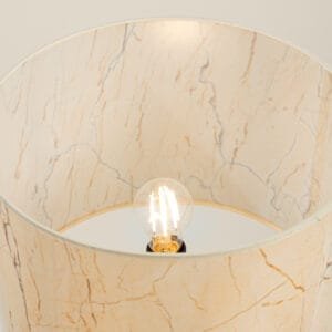 Nevia Tripod Floor Light - Marble Floor Lamps Great Lighting UK Ltd