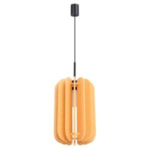 Mula Felt Pendant Light 27cm - yellow  Great Lighting UK Ltd