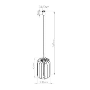 Mula Felt Pendant Light 27cm - yellow  Great Lighting UK Ltd