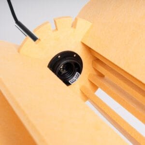 Mula Felt Pendant Light 27cm - yellow  Great Lighting UK Ltd