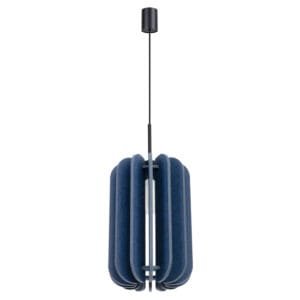 Mula Felt Pendant Light 27cm - navy  Great Lighting UK Ltd