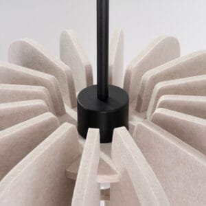 Mula Felt Pendant Light 45cm - Natural Dining Table Pendant Lights Great Lighting UK Ltd