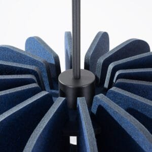 Mula Felt Pendant Light 45cm - navy Bedroom Pendant Lights Great Lighting UK Ltd