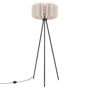 Mula Felt Tripod Floor Light - Natural Floor Lamps Great Lighting UK Ltd