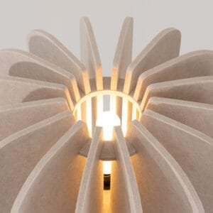 Mula Felt Tripod Floor Light - Natural Floor Lamps Great Lighting UK Ltd
