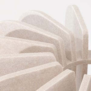 Mula Felt Tripod Floor Light - Natural Floor Lamps Great Lighting UK Ltd