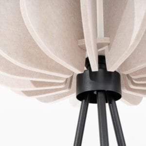 Mula Felt Tripod Floor Light - Natural Floor Lamps Great Lighting UK Ltd