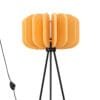 Mula Felt Tripod Floor Light - Yellow Uncategorized Great Lighting UK Ltd