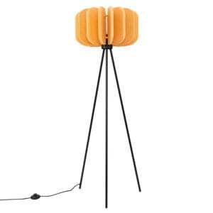Mula Felt Tripod Floor Light - Yellow Uncategorized Great Lighting UK Ltd