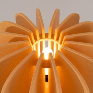 Mula Felt Tripod Floor Light - Yellow Uncategorized Great Lighting UK Ltd