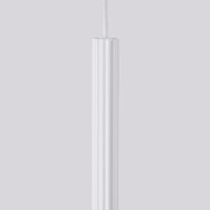 Arche Twin Pendant Light - White Cylinder & Pendant Clusters Great Lighting UK Ltd