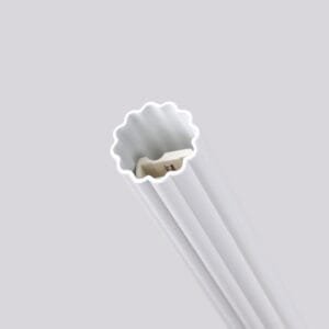 Arche Twin Pendant Light - White Cylinder & Pendant Clusters Great Lighting UK Ltd