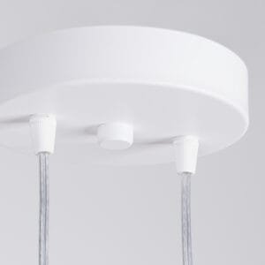 Lagos Twin Cylinder Pendant Cluster - White Uncategorized Great Lighting UK Ltd