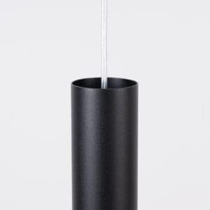 Lagos Twin Cylinder Pendant Cluster - Black Cylinder & Pendant Clusters Great Lighting UK Ltd